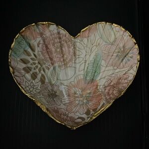 Heart shaped Seashell Trinket Dish